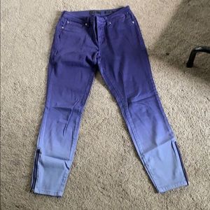 Purple Ombré Jessica Simpson jeans - kiss me ankle